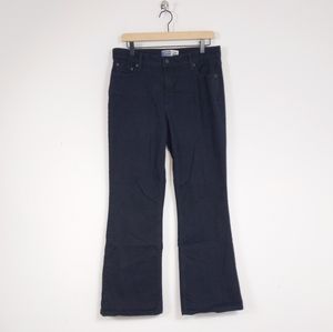 Levi Strauss At Waist Bootcut Black Jeans Size 12